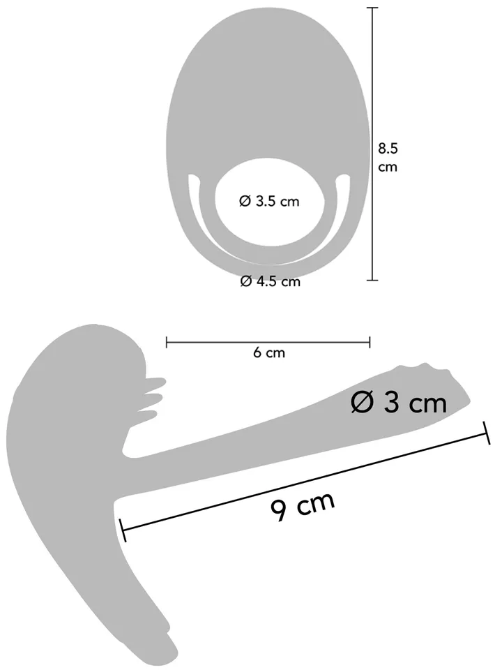 ToyJoy Passionate Joy Stick C-Ring Remote - Vibrating cock ring 4