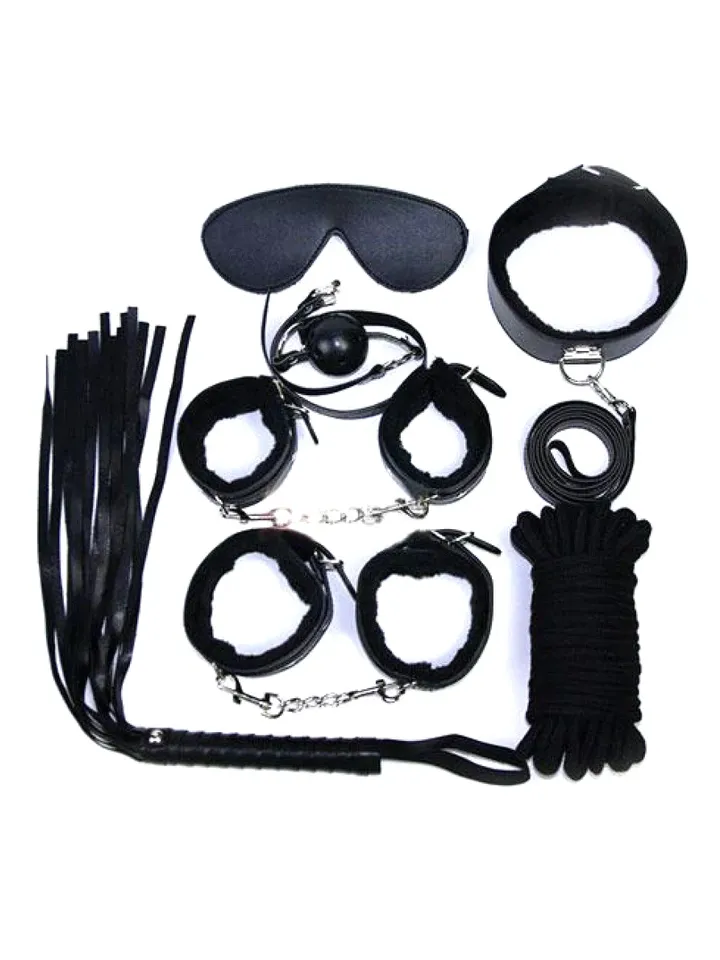 TOYZ4LOVERS Bondage Kit Black - Bondage kit 1 [full]