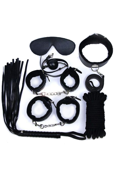 TOYZ4LOVERS Bondage Kit Black - Bondage kit 2