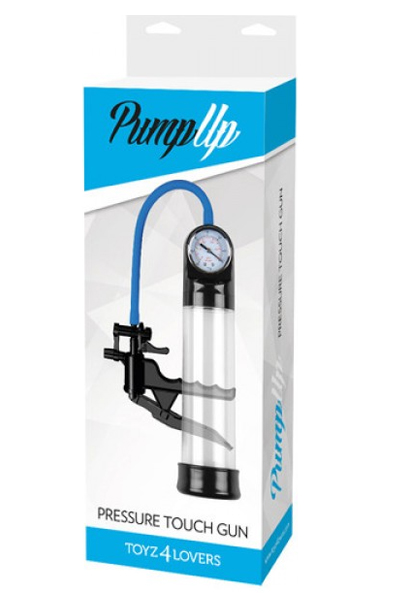 TOYZ4LOVERS Pump Up Pressure Touch Gun Penis Pump - Penispumpe 2