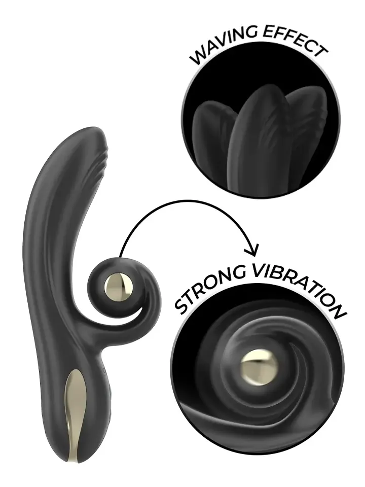 Twister Vibrator With Curve Stimulator & Rotation - Rabbit vibrator 1 [full]
