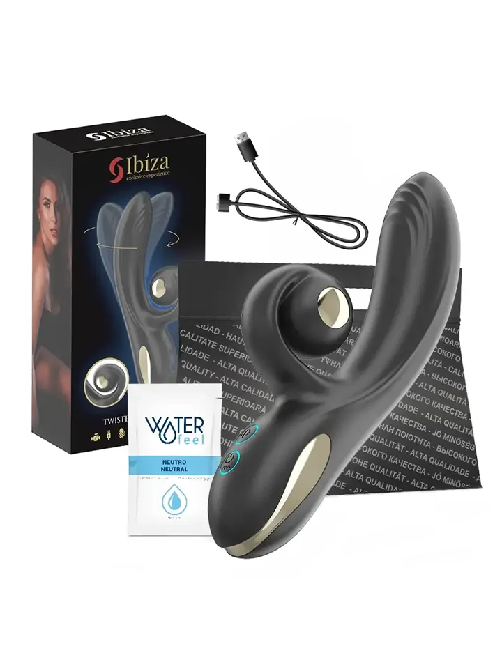 Twister Vibrator With Curve Stimulator & Rotation - Rabbit vibrator 2 [full]