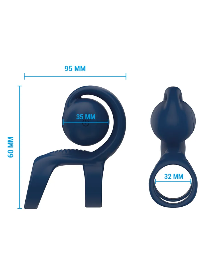 Tyson Cock Ring With Vibrating Ball - Vibrating cock ring 4 [full]