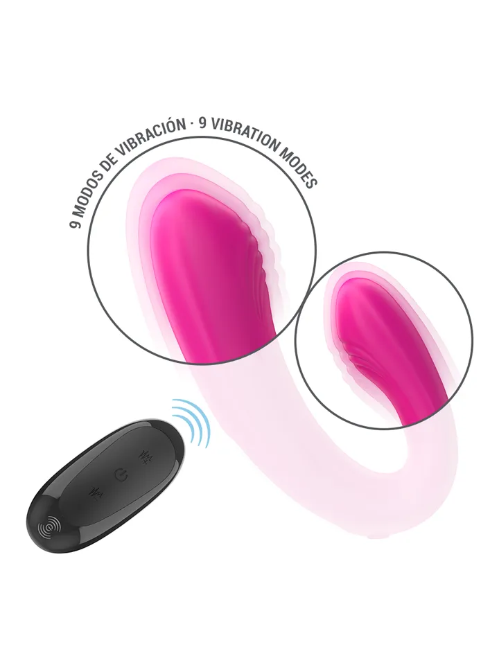 U-shaped Stimulator & Vibrator With Remote Control - Couples vibrator 2 [full]