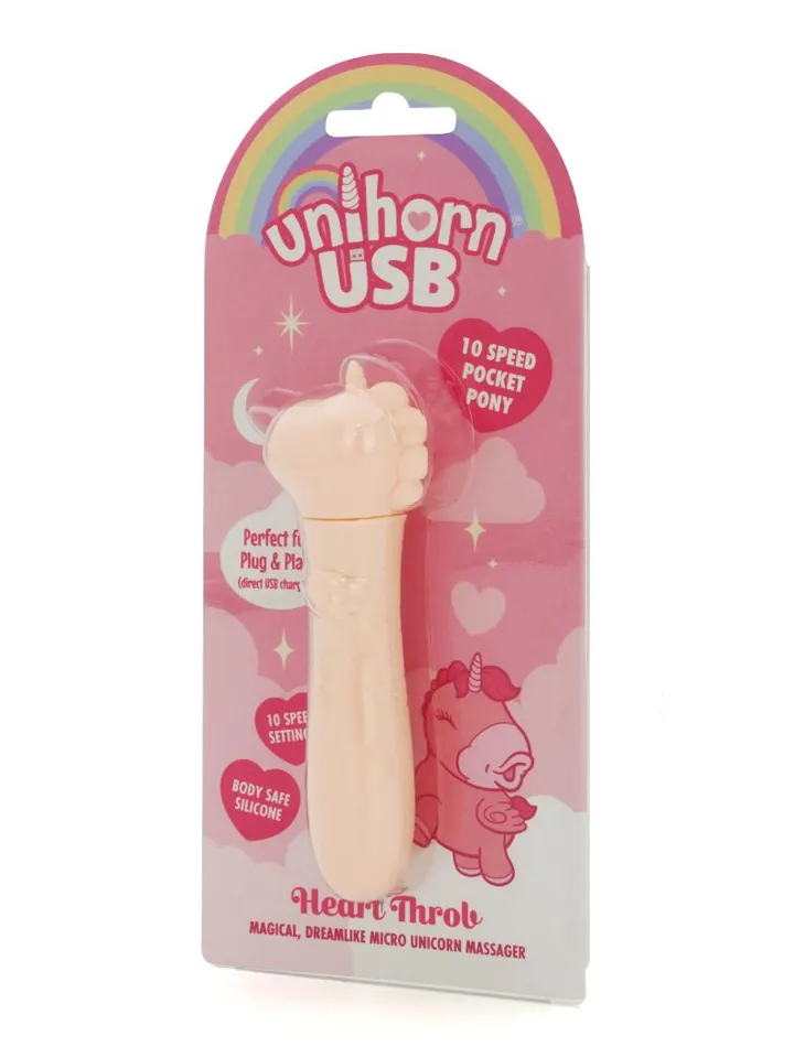 Unihorn USB Bullet Heart Throb - Clitoral vibrator 4 [full]