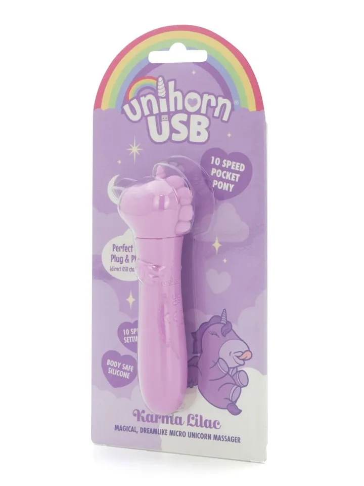 Unihorn USB Bullet Karma Lilac - Clitoral vibrator 4 [full]