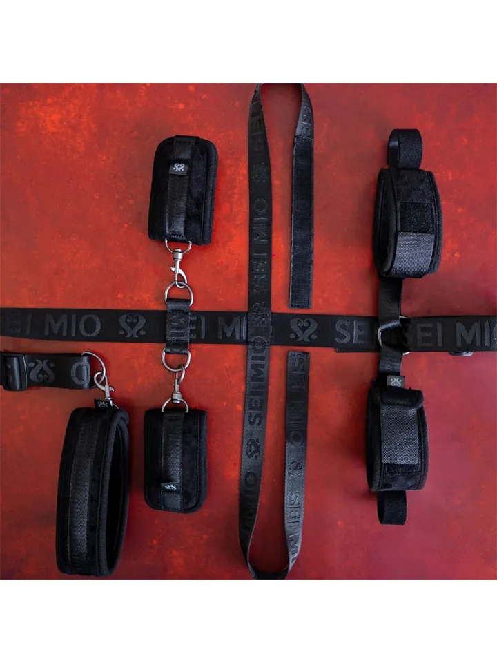 Unique Under Chair Restraint System - Wrist & ankle cuffs 4 [full]