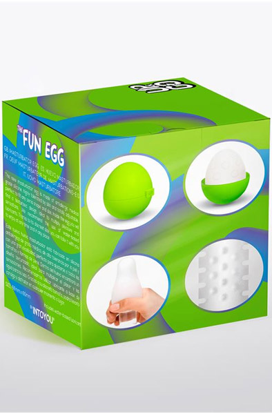 Up & Go Bumpy Masturbator Egg - Tenga egg 2