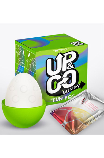 Up & Go Bumpy Masturbator Egg - Tenga egg 3