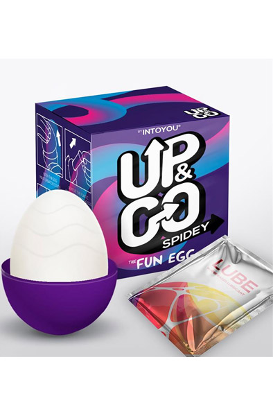 Up & Go Spidey Masturbator Egg - Tenga egg 2