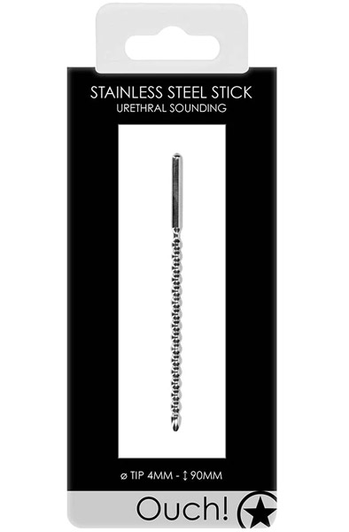 Urethral Sounding Metal Stick 9cm - Dilator 3