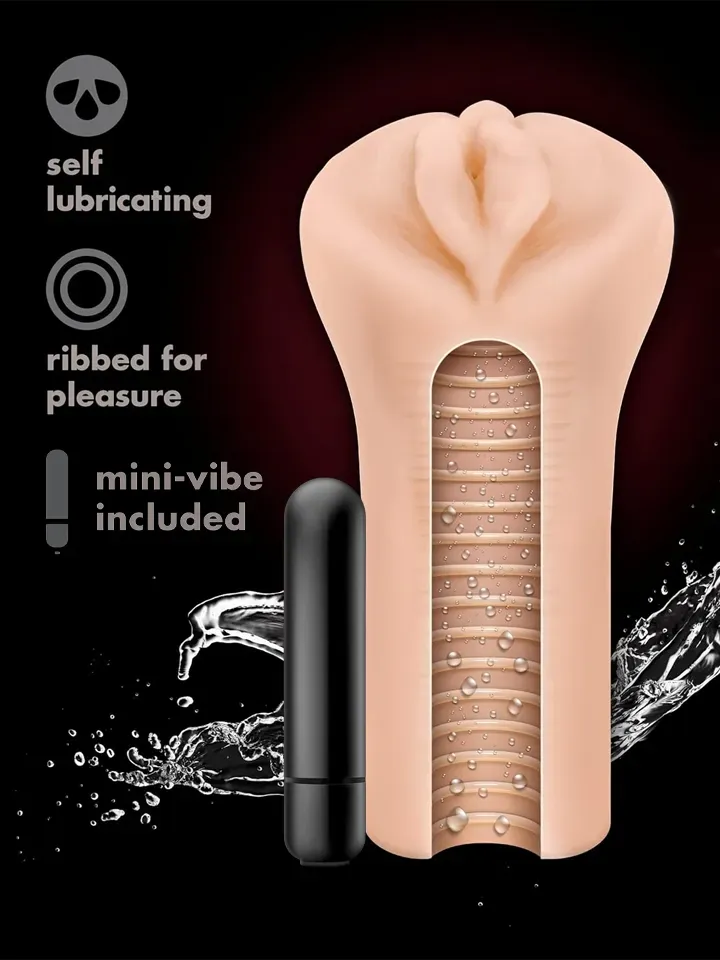 Veronika Soft & Wet Vibrating Stroker - Vibrating vagina masturbator 1 [full]