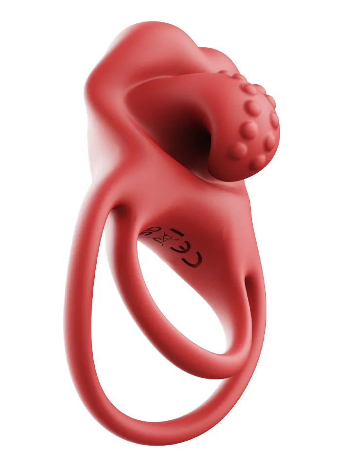 VibeTongue 10-Vibrations Cock Ring - Rabbit cock ring 5 [full]