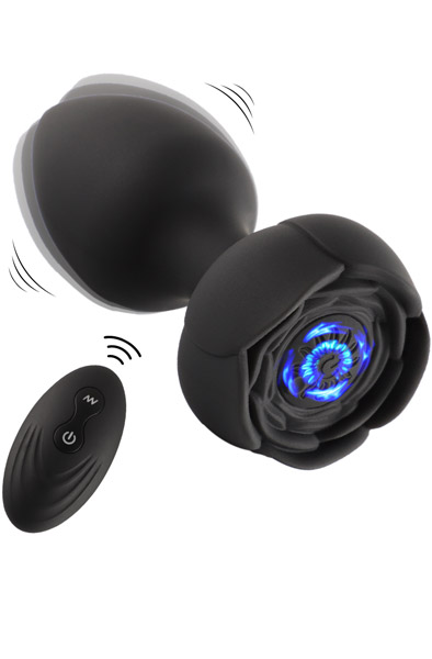 Vibrating Butt Plug With Remote Control - Vibrierender Analplug 1