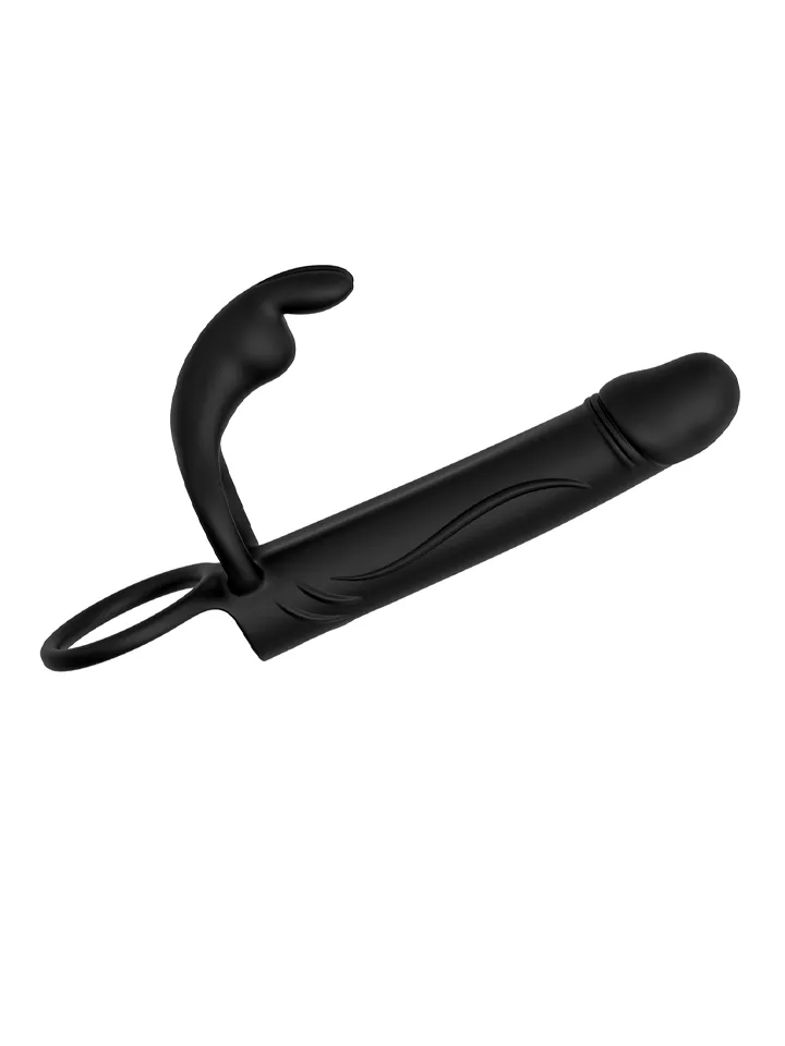 Vibrating Clit Stimulating Penetrator - Double penetration 3 [full]