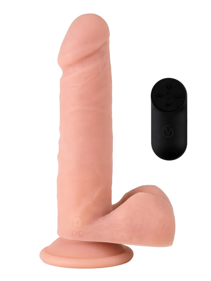 Vibrating Dildo With Remote 21 cm - Vibrating dildo 1 [full]
