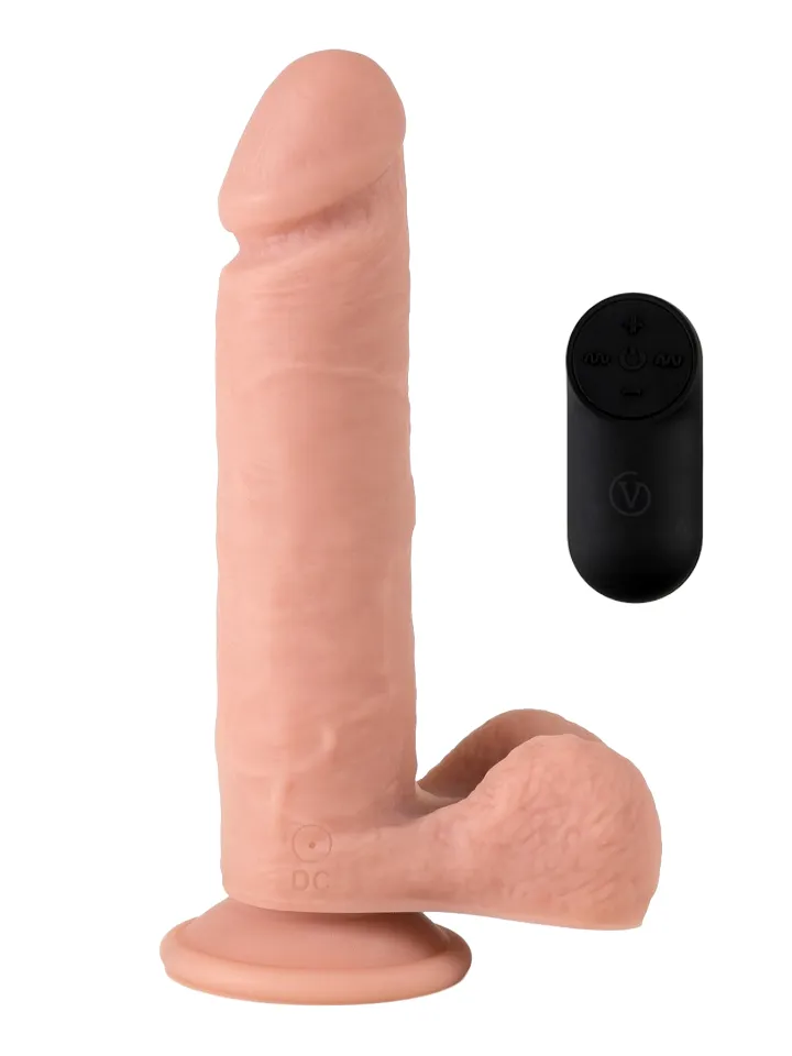 Vibrating Dildo With Remote 23 cm - Vibrating dildo 1 [full]
