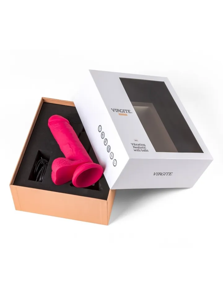Vibrating Dildo With Remote Pink 16,5 cm - Vibrating dildo 5 [full]