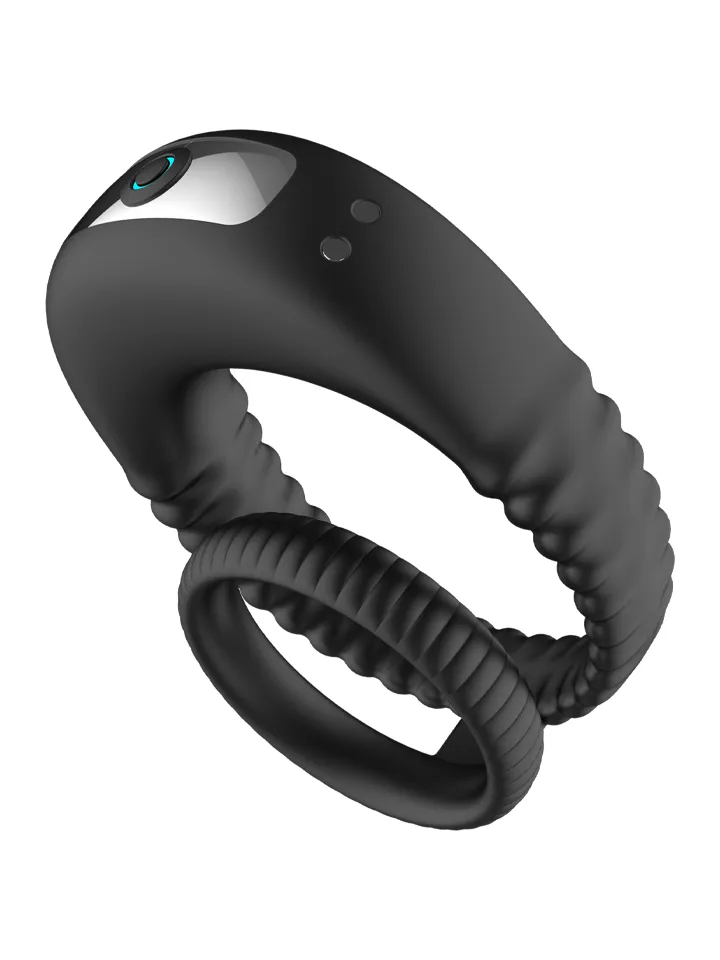 Vibrating Double Cock Ring - Vibrating cock ring 3 [full]