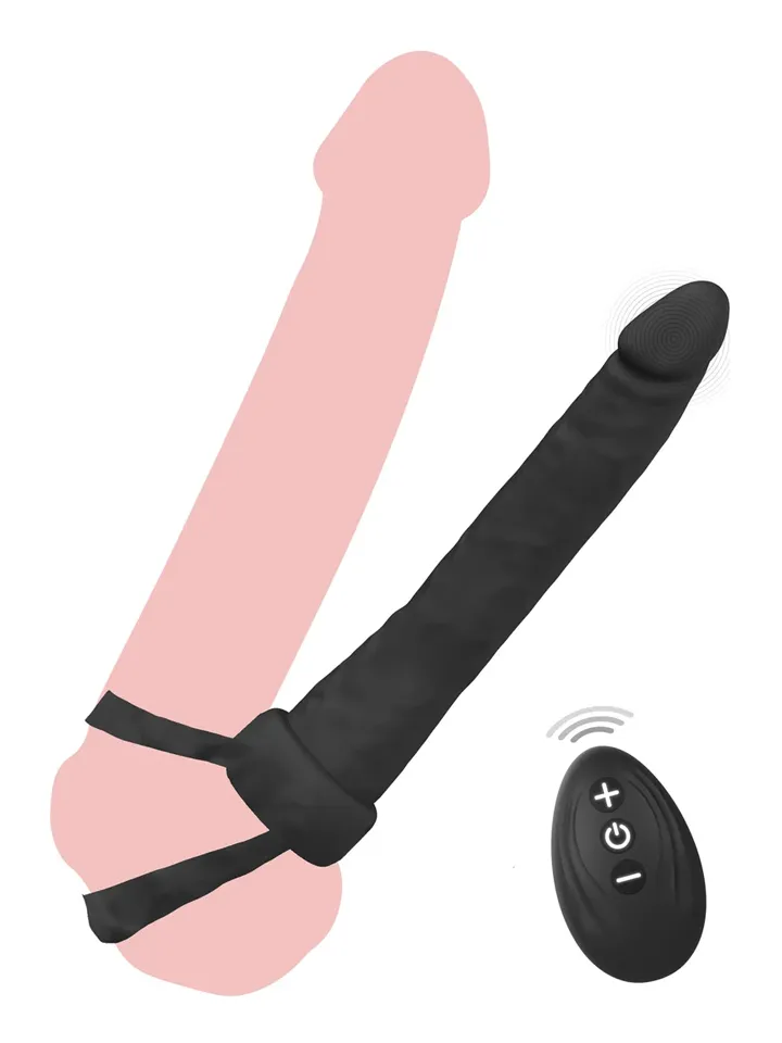 Vibrating Double Trouble Anal Penetrator - Double penetrator 2 [full]