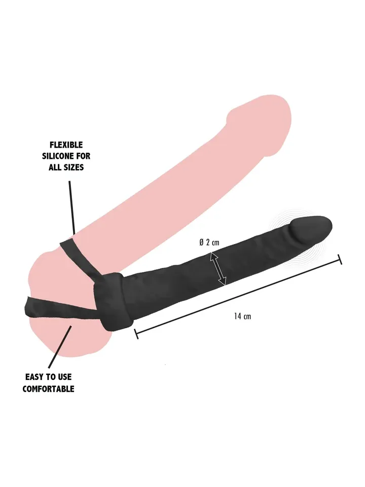 Vibrating Double Trouble Anal Penetrator - Double penetrator 3 [full]