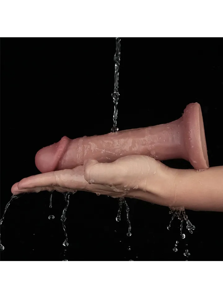 Vibrating Dual Density Power Cock 20 cm - Vibrating dildo 4 [full]