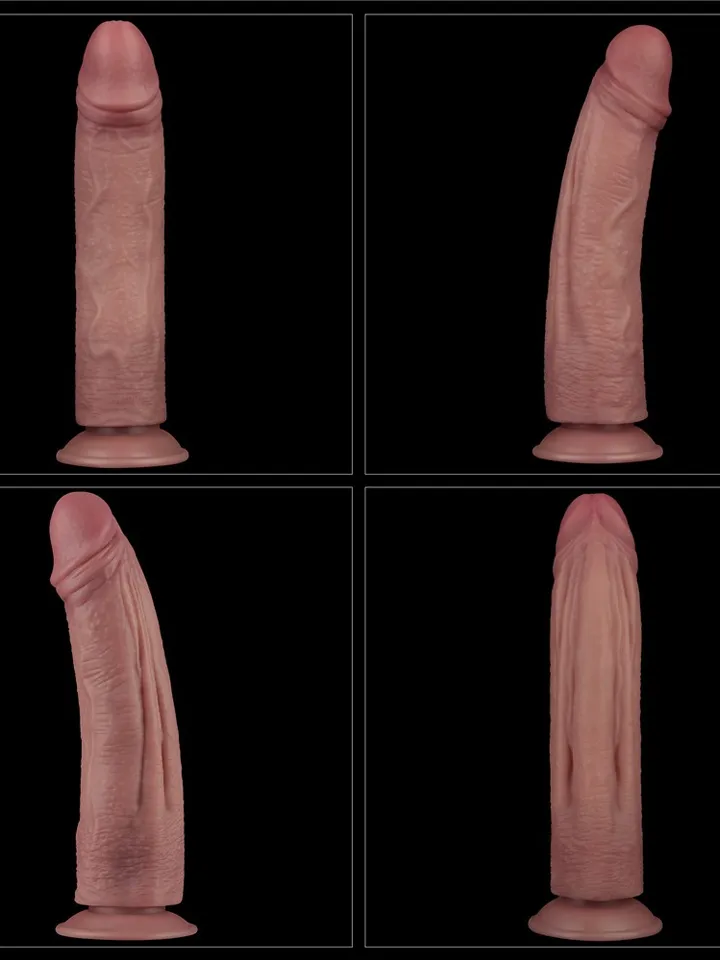 Vibrating Dual Density Power Cock 26,8 cm - Vibrating dildo 5 [full]