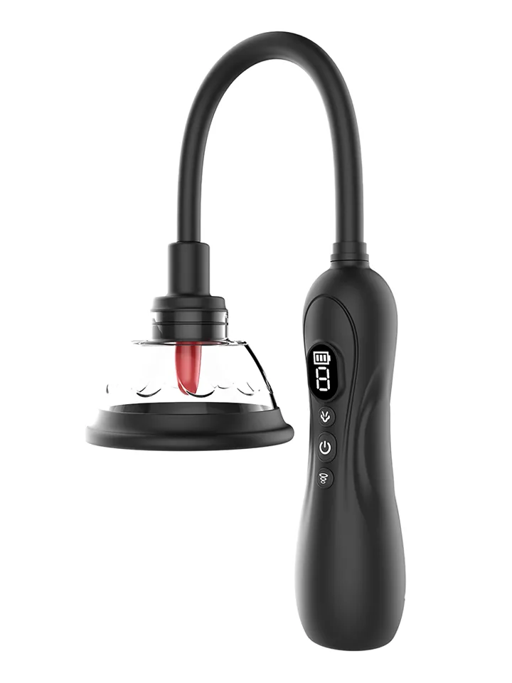 Vibrating & Licking Nip & Clit Sucker - Clitoral pump 1 [full]