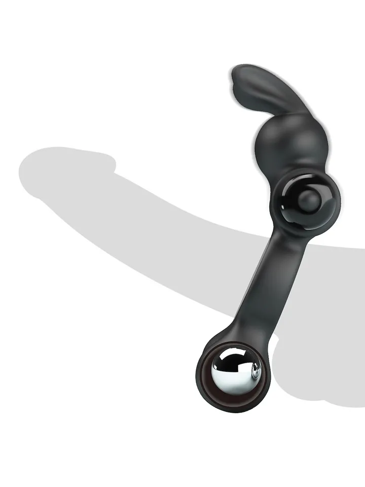 Vibrating Penis Ring With Steel Balls - Vibrating cock ring 3 [full]