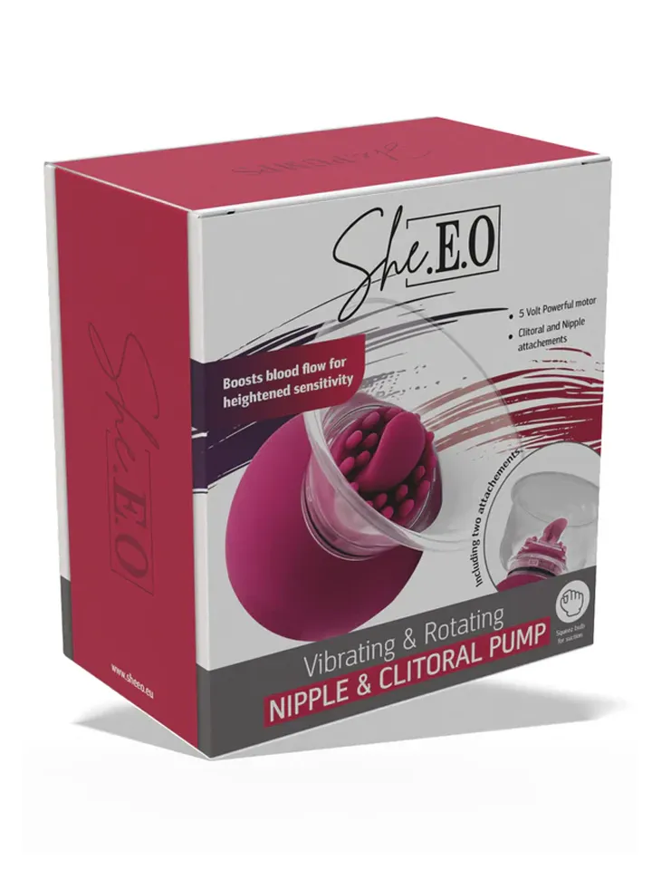 Vibrating & Rotating Nipple & Clitoral Pump - Clitoral vibrator 5 [full]