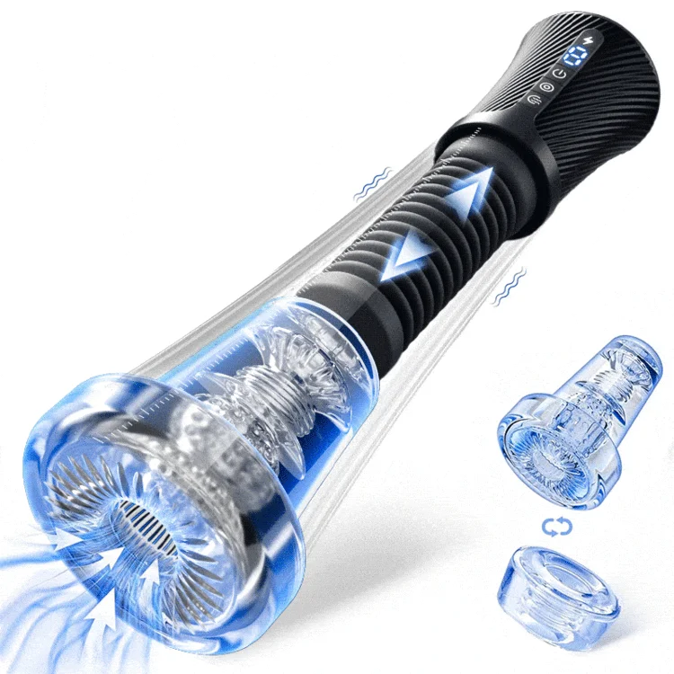 Vibrating & Sucking Masturbator & Pump - Automatic penispump 1 [full]