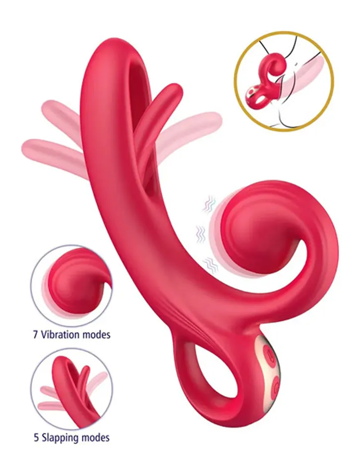 Vibrator With Tongue & Clitoral Stimulation - Clitoral stimulator 2 [full]
