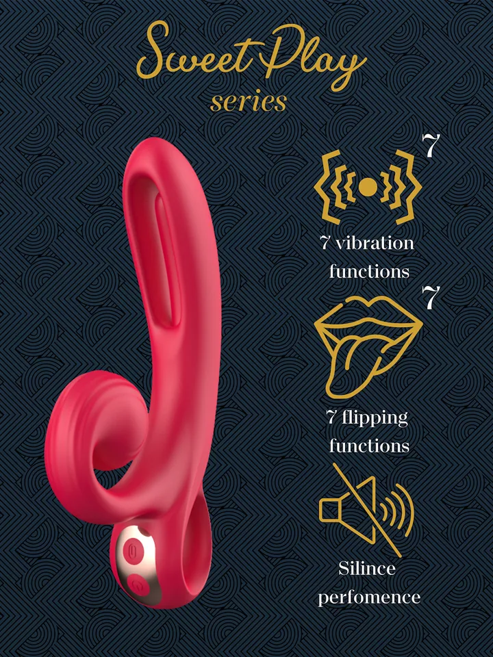 Vibrator With Tongue & Clitoral Stimulation - Clitoral stimulator 3