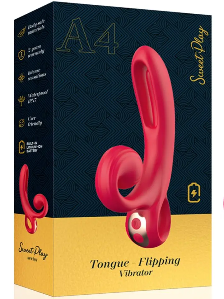 Vibrator With Tongue & Clitoral Stimulation - Clitoral stimulator 6
