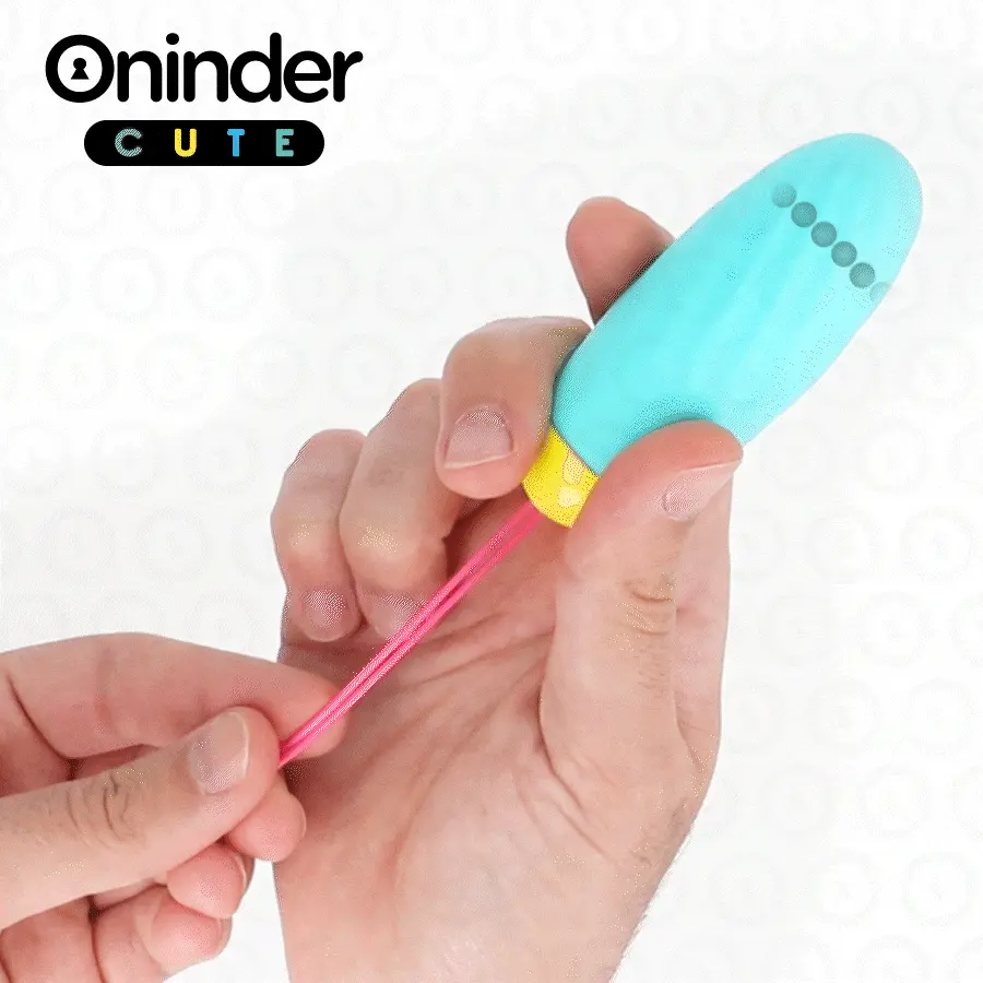 Vibro-Rotating Silicone Gem Egg With App - App-controlled vibrating egg 1 [full]