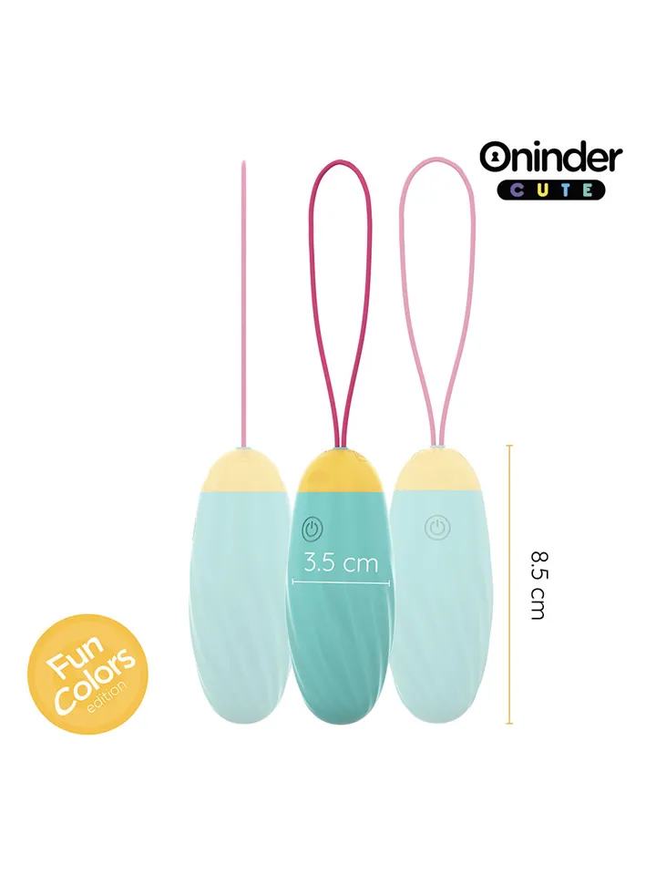 Vibro-Rotating Silicone Gem Egg With App - App-controlled vibrating egg 4 [full]