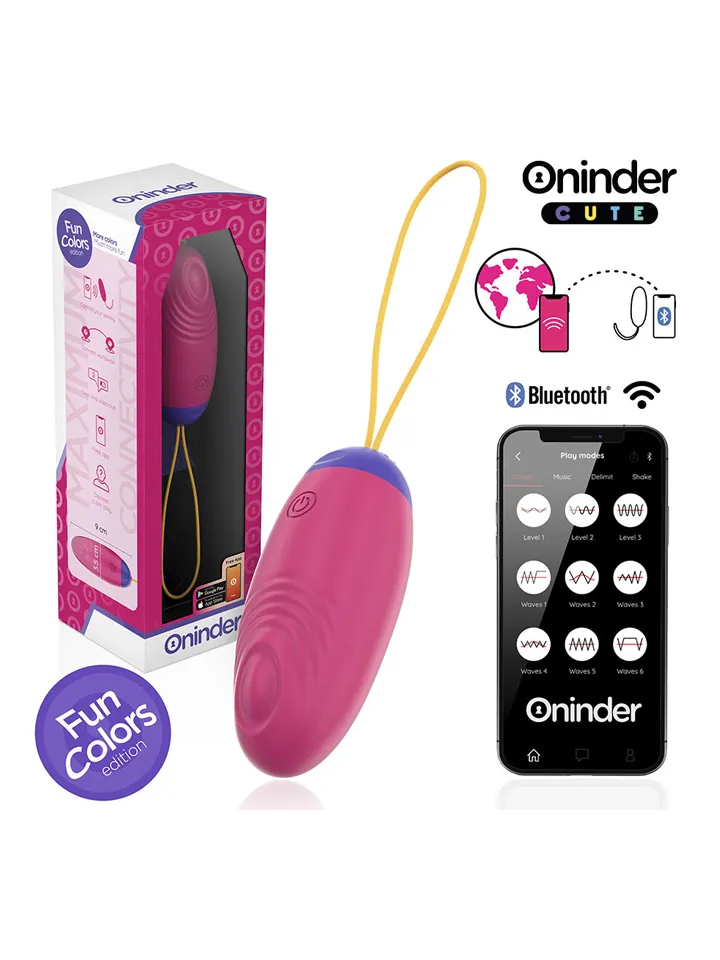 Vibro-Wave Tapping Silicone Egg With App - App-controlled vibrating egg 2 [full]