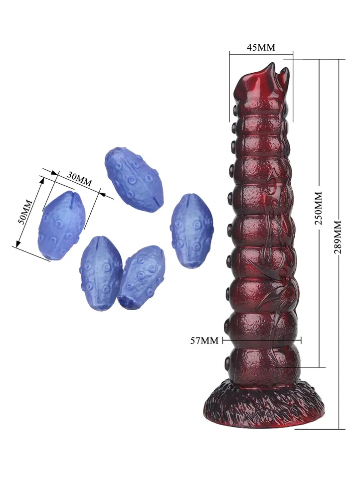 Voidclaw Brute Rippled Monster Silicone Dildo 29 cm - Dragon dildo 3 [full]