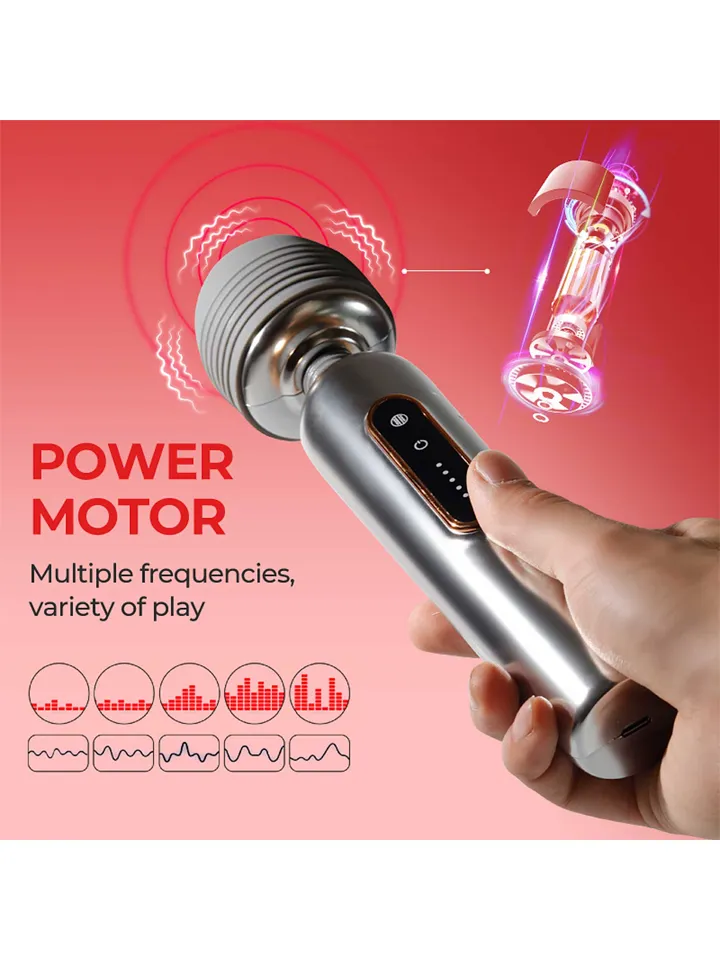 Wand Massagers Shining Metallic Luster - Magic wand / Massage wand 3 [full]