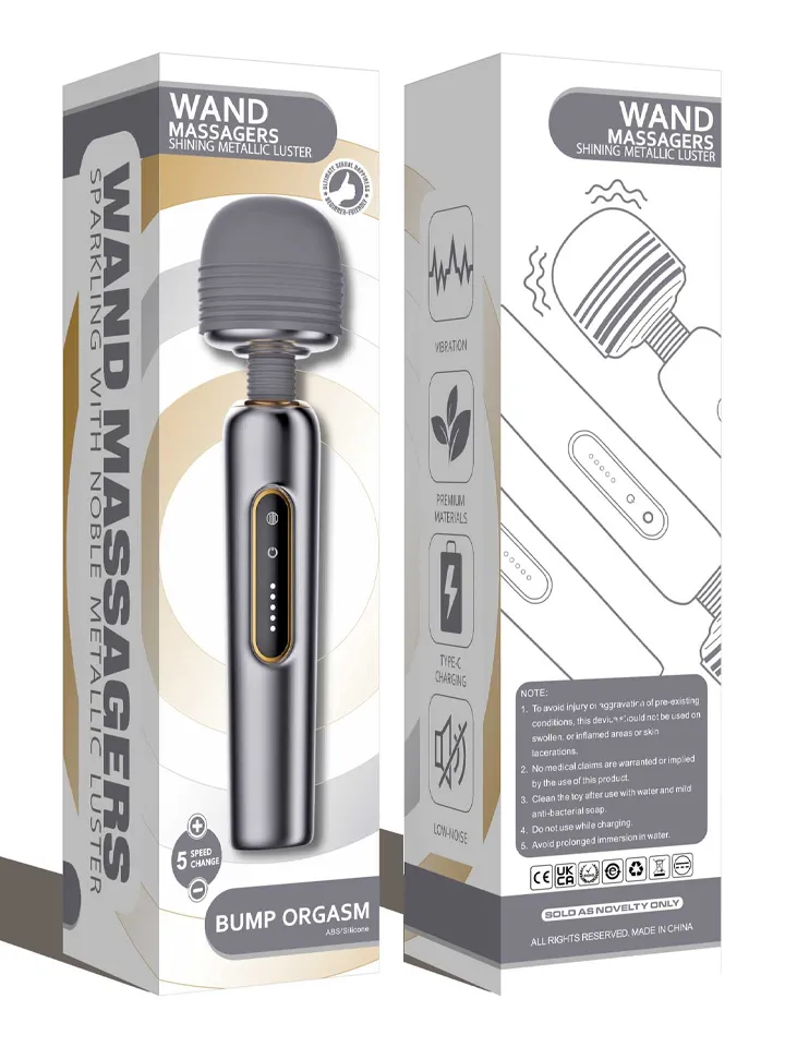 Wand Massagers Shining Metallic Luster - Magic wand / Massage wand 7 [full]