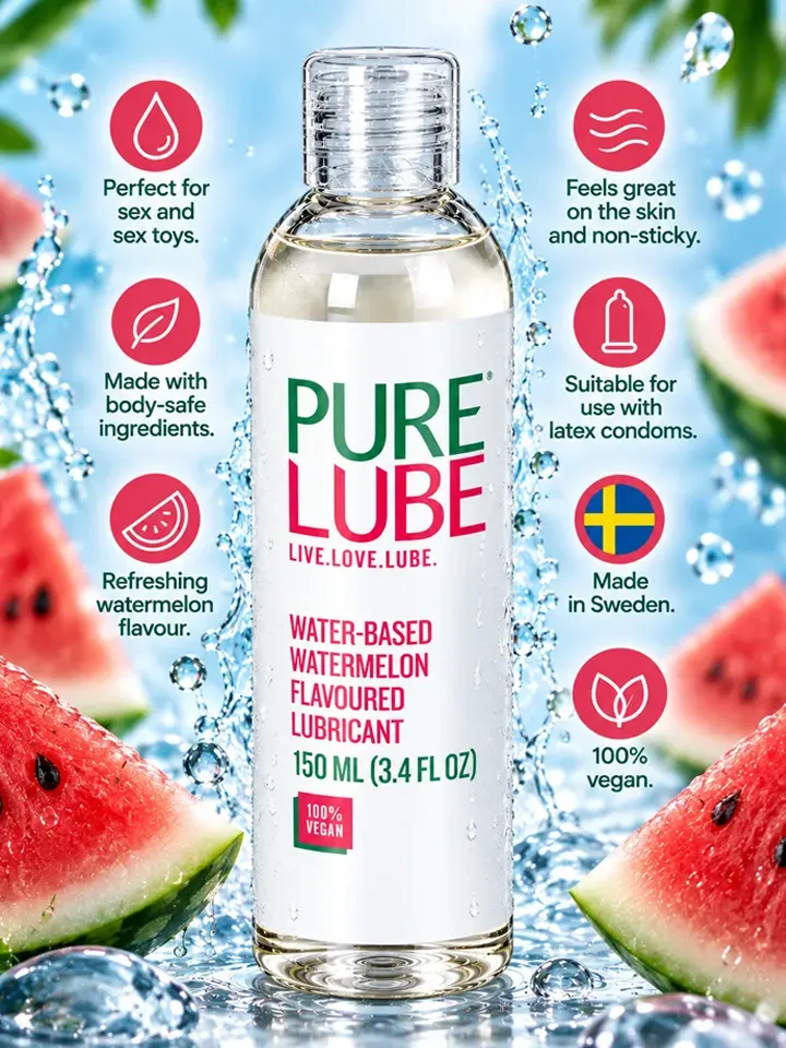 Watermelon Flavoured Lubricant 150 ml - Lubricant with melon flavor 2 [full]
