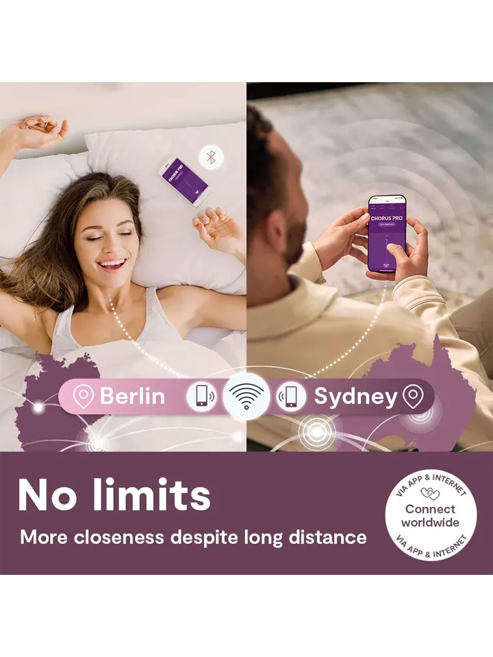 We-Vibe Chorus Pro Black - App-controlled couples vibrator 2 [full]