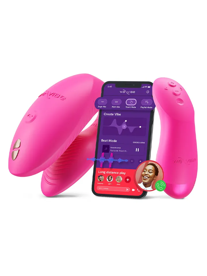 We-Vibe Chorus Pro Electric Pink - App-controlled couples vibrator 1 [full]