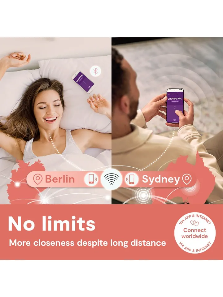 We-Vibe Chorus Pro Electric Pink - App-controlled couples vibrator 2 [full]