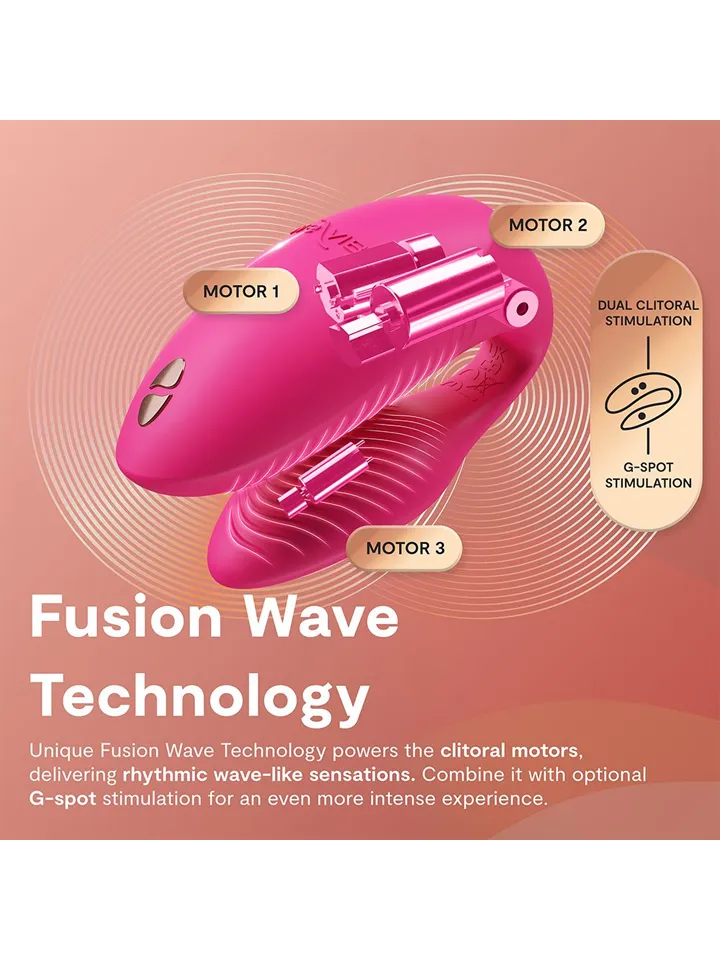 We-Vibe Chorus Pro Electric Pink - App-controlled couples vibrator 3 [full]