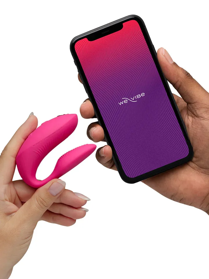 We-Vibe Chorus Pro Electric Pink - App-controlled couples vibrator 6 [full]