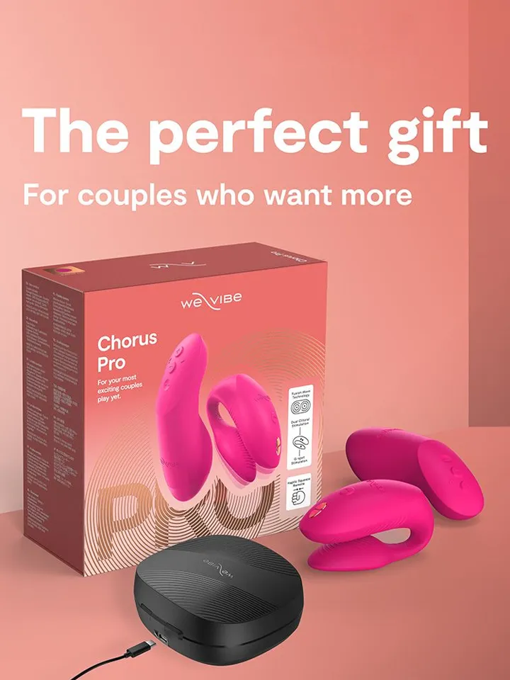 We-Vibe Chorus Pro Electric Pink - App-controlled couples vibrator 8 [full]
