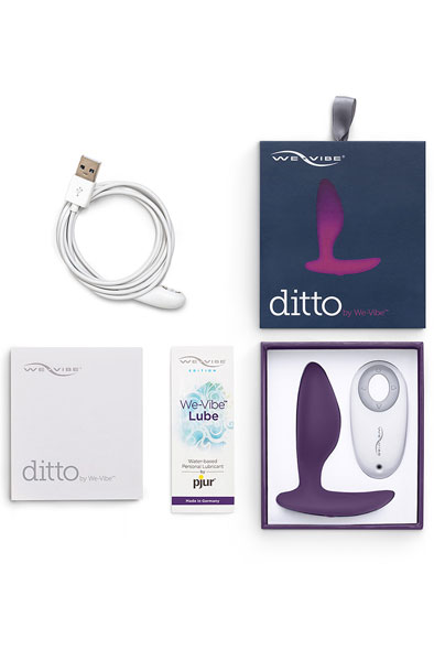We-Vibe Ditto Purple - Ferngesteuerter Analplug 2