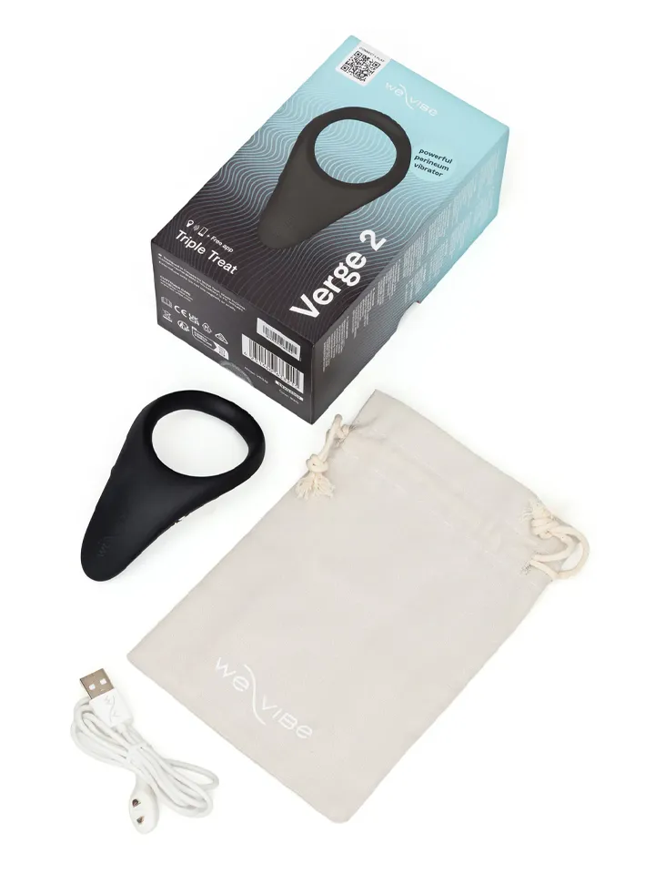 We-Vibe Verge 2 Black - App-controlled Penis Ring 5 [full]
