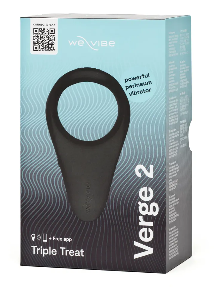 We-Vibe Verge 2 Black - App-controlled Penis Ring 6 [full]